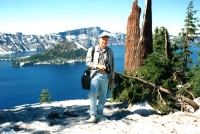 Between lectures at the School of Music, Crater Lake (USA), 2006
