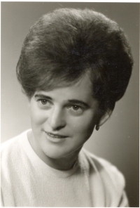 Wife Zdena Hasmanová, Zlín, 1963