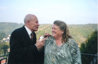 Vladimír Popelka a Margaret Holemar Thumel, Vranov nad Dyjí, 2003
