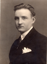 Father Josef Popelka, born on 10 March 1908, 1935