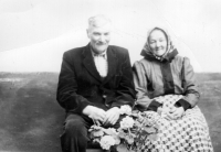 Parents Hrůza from St. Helena, 1950s