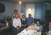 Together with her siblings, Cheb, 2001