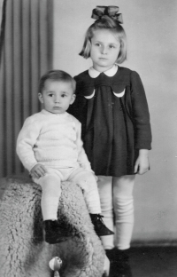 Witness with brother Petr, 1949