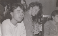 Private gay party, 1985
