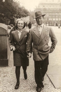 Alice and František Kraus in 1946