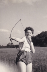 Kristina Tesková, ca. 1958