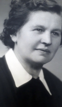 Žofie Horáková, witness's mother, 1946