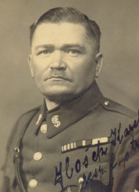 Paternal grandfather Karel Hošek