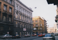 První pobočka Waldviertelu Sparkasse v Praze v ulici Na příkopě