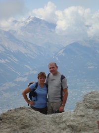 Martina a Marián Hoškovi, Alpy, r. 2011