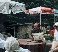 Dan Arje, Victor´s nephew visiting the Czech Republic, 1996