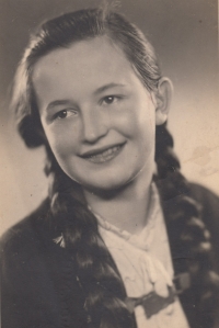 Her mother Hilda, 1946