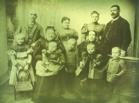 Rodina Schwarz kolem roku 1890, která vlastnila pivovar Zwettler