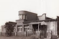 Sokol gymnasium in Karlov before the Second World War