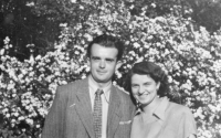 Mr and Mrs Tučkovi, 1950, Prague