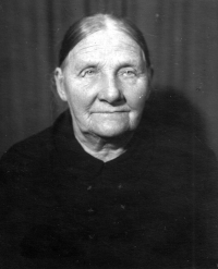 Witness's grandmother Marie Hlubková