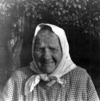 Josef Hlubek's grandmother Marie