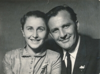 Parents Darja and Alfréd Kocáb, 1952	