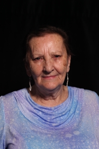 Gertruda Samuelová, filming for the Memory of Nations, July 2022
