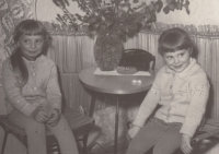 Daughters Věra and Sylva, 1968