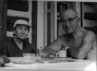 Václav and Hermína Černá, about 1970's