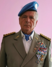 Colonel Jangl as a veteran UN peacekeeper