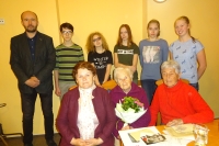 Irma Garlíková with the team from Okružní Zlín primary school