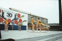 Krystina Hauck (second from the right), sport and childhood in the GDR