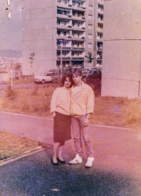 Krystina und Holger in the GDR