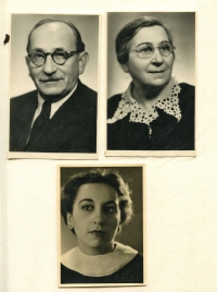 Eva Ochodnican's maternal grandparents (above) and her mother. 
