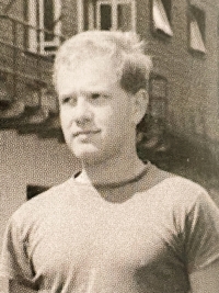 Ján Plachetka as a young man 