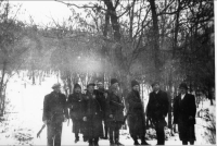 Partisans in the vicinity of Bánovce nad Bebravou