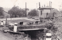 Flood in Brušperk in 1968