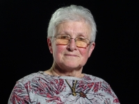 The witness during the recording in Ostrava in February 2022