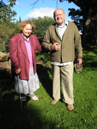Marián Hošek – wife’s parents Marie and Jiří Kaplans, 2010