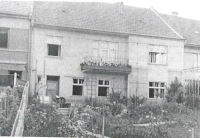 Domek rodiny Gerykovy, pohled od zahrady, Nový Jičín, 8. srpna 1933