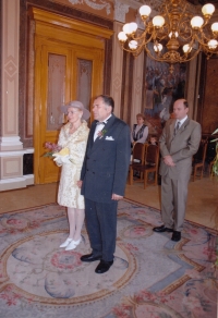 Wedding V. Domincova with Ladislav Procházka, 2004