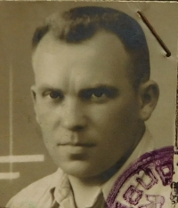 Father Jaroslav Teichman during the World War II