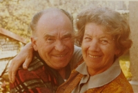 Rodiče Jaroslav a Božena Teichmanovi v roce 1980