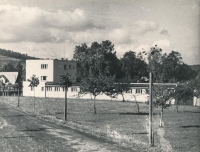 Cardboard factory that belonged to the witness's father - Hrabačov, 1934