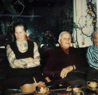 The Swiss couple, who in the year 1946 were hosts to Dagmar. They kept in contact with her for years to come and sent her this photograph.