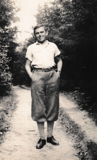 Eva Rovenská’s father as a young man