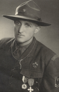 Uncle Antonín Honzák (1912-1986), around 1938