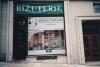 Regina Tulachová's shop in Jablonec nad Nisou, 1990s