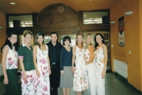 The witness as a designer at a fashion show, 1990s