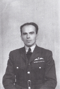 RAF fighter pilot Bedřich Krátkoruký
