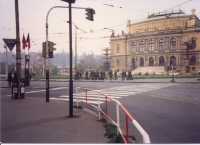 First visit to Prague, autumn 1988