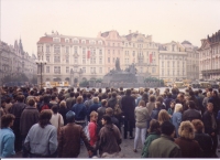 1. návštěva v Čechách, podzim 1988