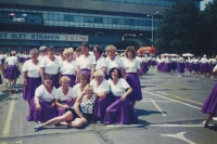 At the Sokol gathering 1994