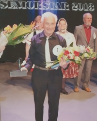 Seniorstar 2013, the winner of the audience award in a singing contest in Vsetín